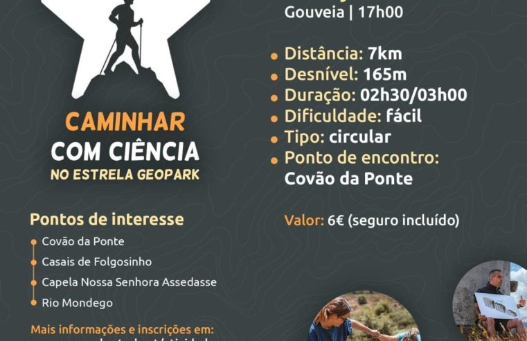 “Caminhar com Ciência” pelo Covão da Ponte e Casais de Folgosinho
