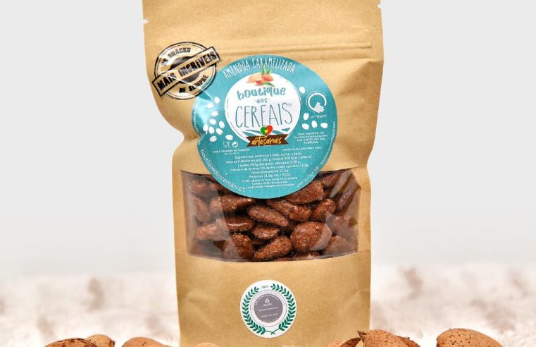 Amêndoa Caramelizada da Boutique dos Cereais obtém Medalha de Ouro