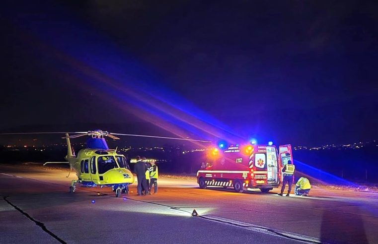 Helicóptero do INEM de Viseu vai estar parado à noite
