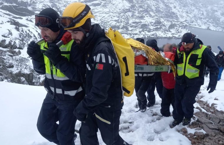 Proteção Civil resgata montanhista na Serra da Estrela