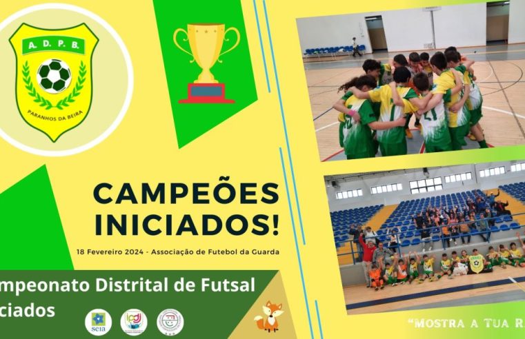Associação Desportiva de Paranhos da Beira conquista três títulos de campeão distrital