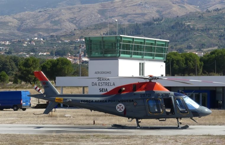 Força Aérea treina busca e salvamento em Seia