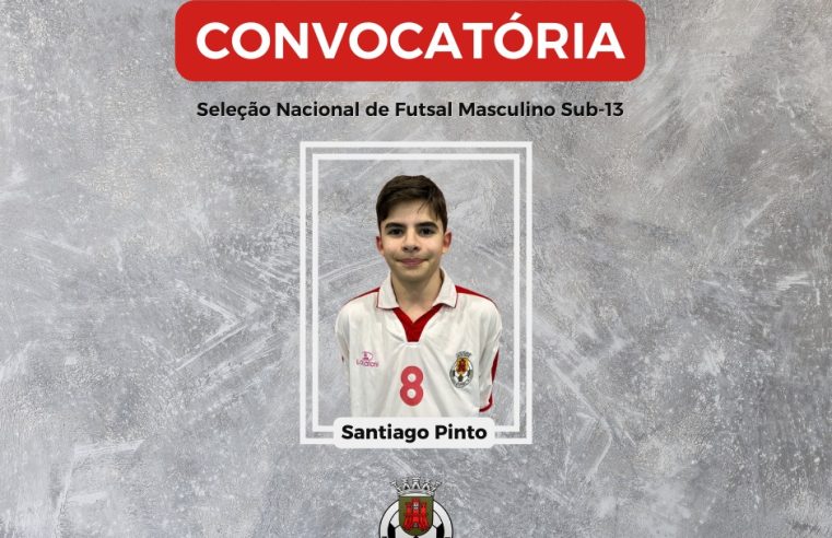 Atleta de Paranhos da Beira convocado para estágio na seleção nacional de Futsal