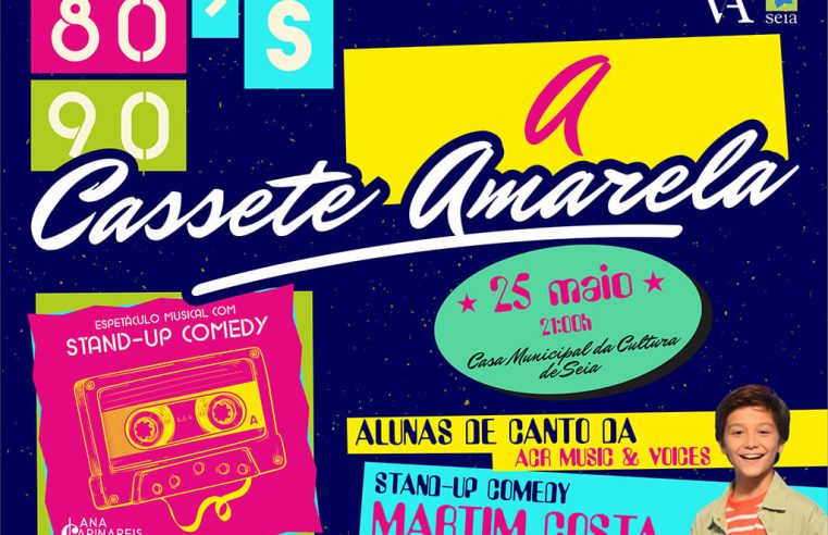 Espetáculo musical “A Cassete Amarela” em Seia