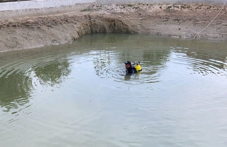 Carro cai em lago artificial na Lapa de Tourais