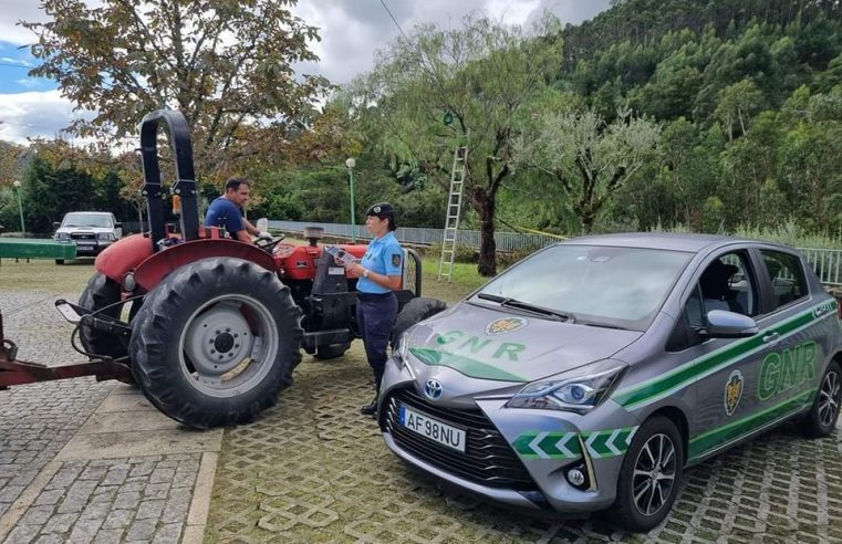 GNR realiza operação Campo Seguro para prevenir furtos e acidentes
