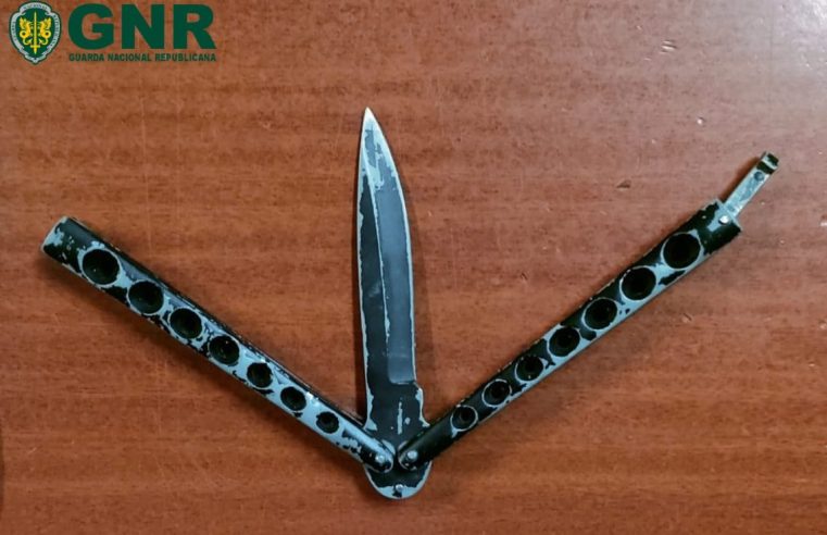 Jovem detido em Seia em flagrante por posse de arma proibida