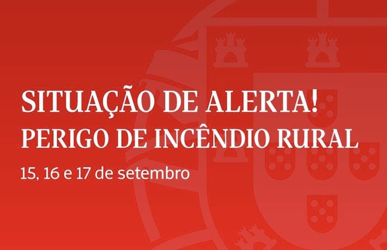 Governo declara Situação de Alerta devido ao agravamento do perigo de incêndios rurais