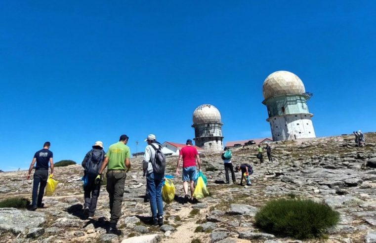 Projeto ambiental alerta para plástico abandonado na Serra da Estrela