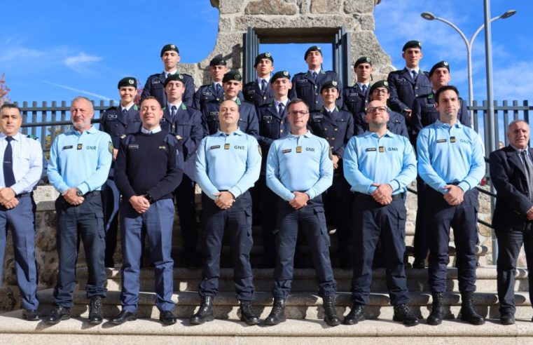 Postos da GNR recebem 13 guardas estagiários