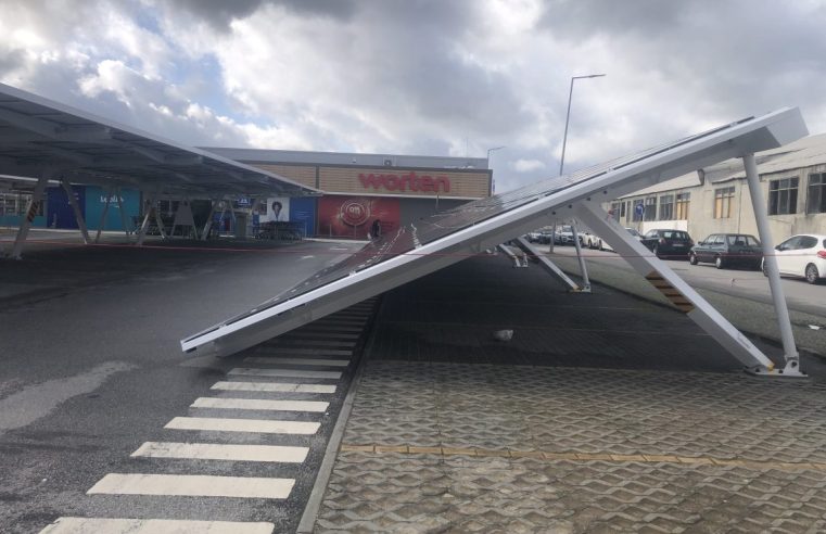 Beiras e Serra da Estrela com 42 ocorrências devido a vento forte e chuva