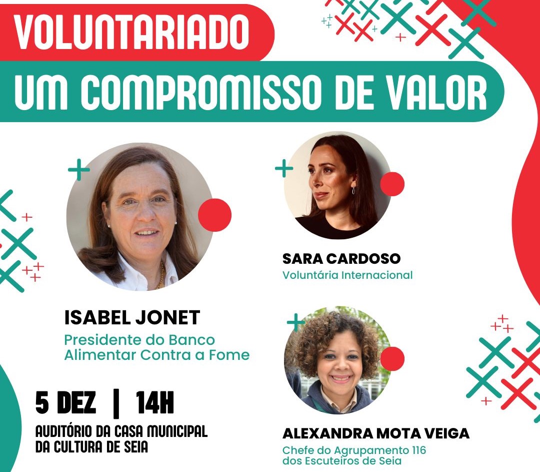 Isabel Jonet vem a Seia falar sobre voluntariado