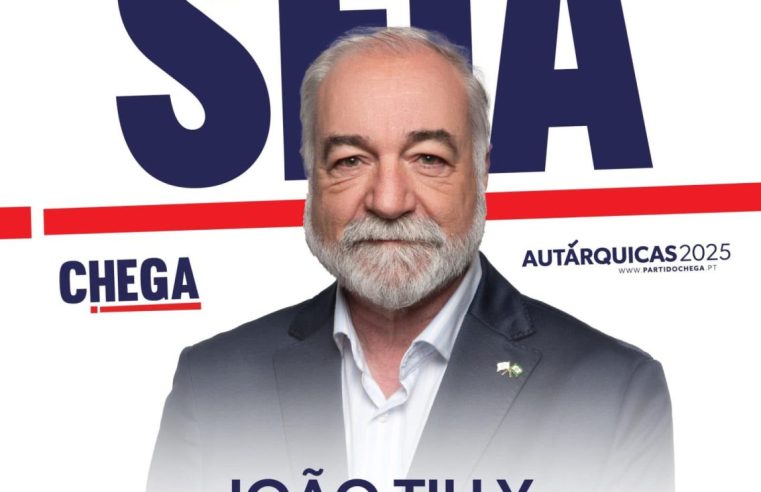 Autárquicas 2025: João Tilly é o candidato do Chega em Seia