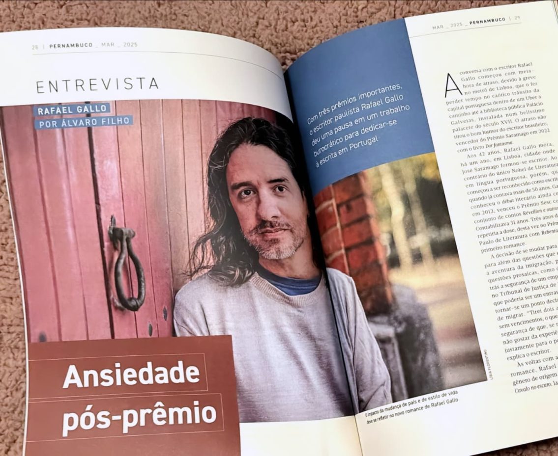 Rafael Gallo realiza residência literária em Melo