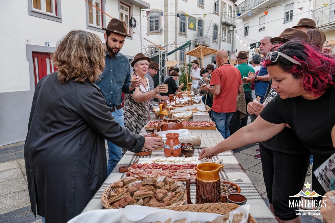 Manteigas engalanada para a Festa do Pastor