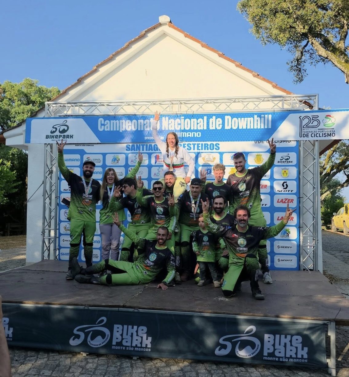 Sporting Clube de Travancinha conquista terceiro lugar no Nacional de Downhill
