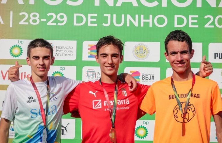 Samuel Rodrigues com dois pódios nos Nacionais de Sub-18
