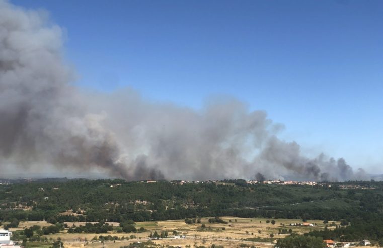 Fogo de Pinhanços continua ativo: População pede água, leite e fruta