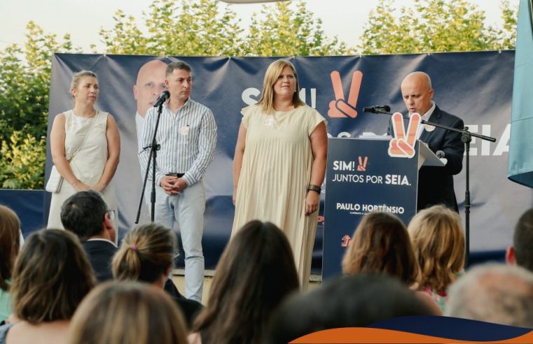 Paulo Hortênsio apresenta metade da equipa à Câmara de Seia