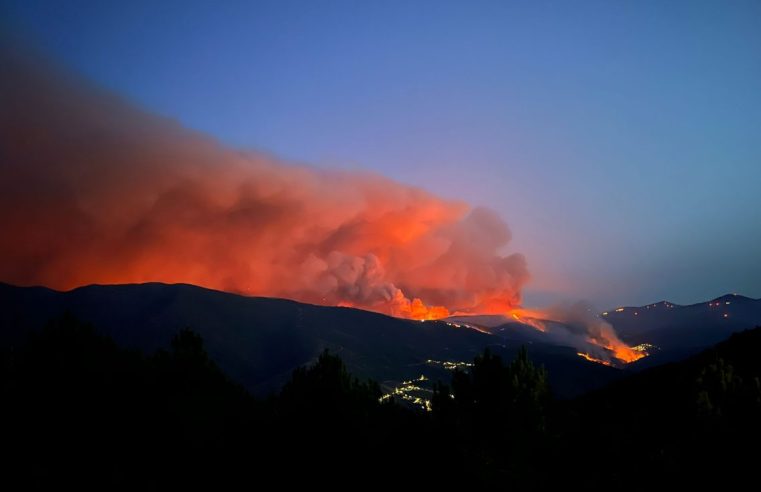 Seia vive agora “situação tranquila” depois da projeção de fogo que progrediu à Covilhã