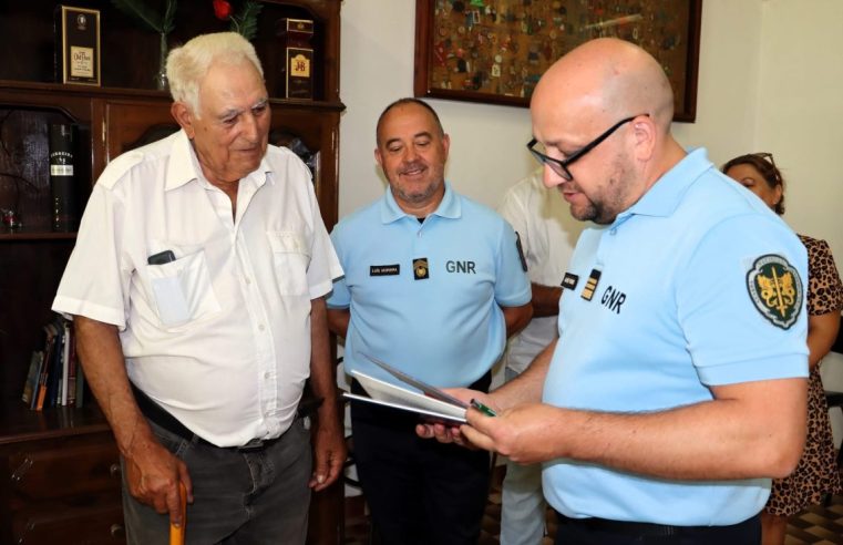 Comando da Guarda da GNR visita militares de Seia na reforma