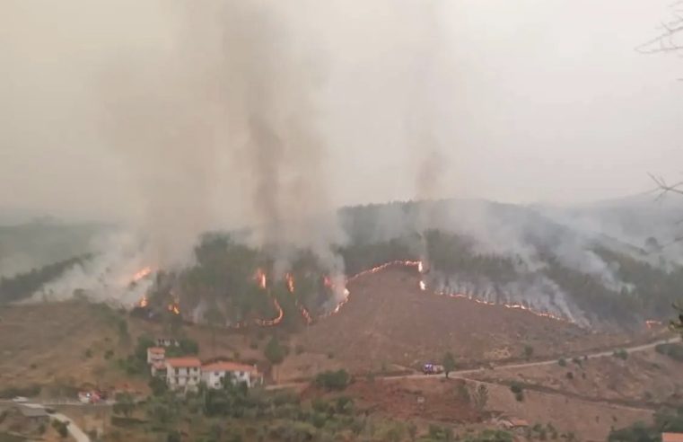 Incêndio de Seia em fase de rescaldo mas com máxima vigilância
