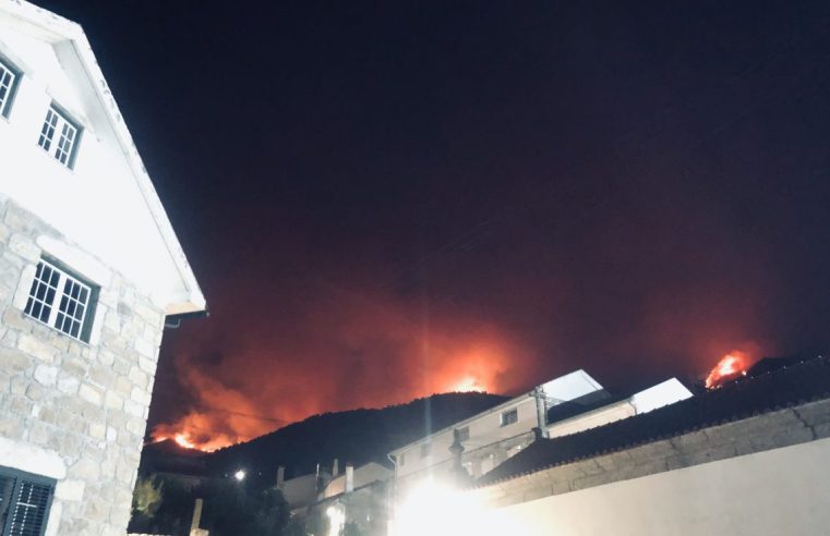 Incêndio de Seia circunscrito. Nova frente de Unhais avança para Alvoco da Serra