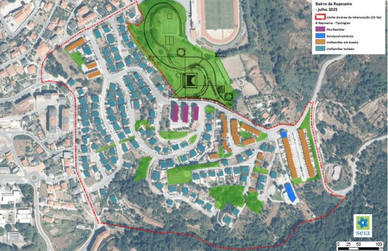Câmara de Seia abre concurso para projeto de requalificação do Bairro da Raposeira