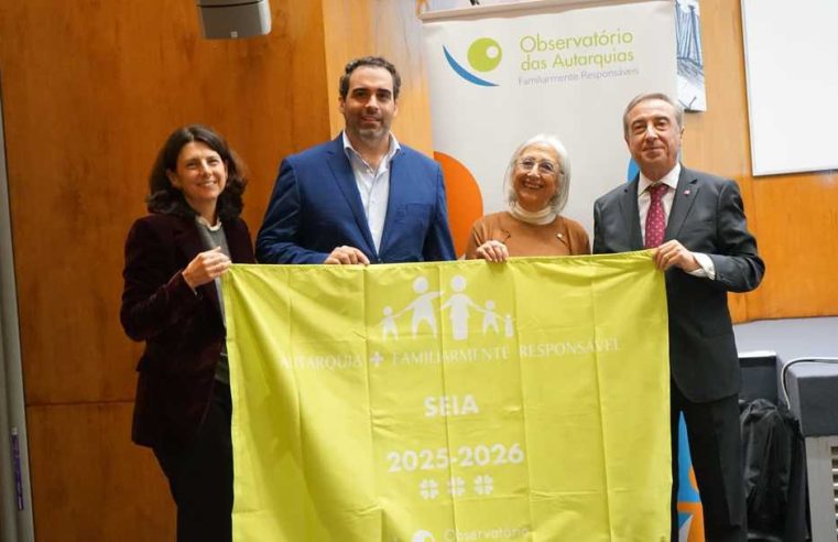 Seia volta a conquistar galardão “Autarquia + Familiarmente Responsável” pelo 15º ano consecutivo