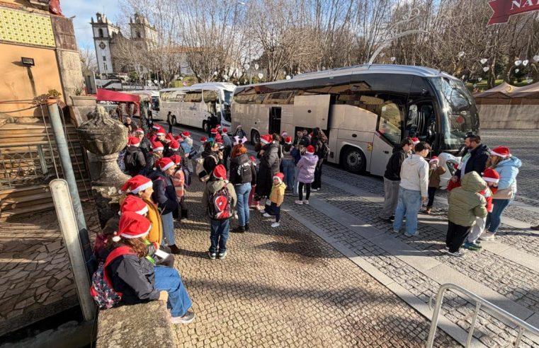 Juntas de Freguesia de Seia promovem convívio e magia de Natal em visita ao Perlim