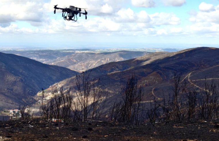 Arganil aposta em drones para recuperar encostas afetadas pelos incêndios
