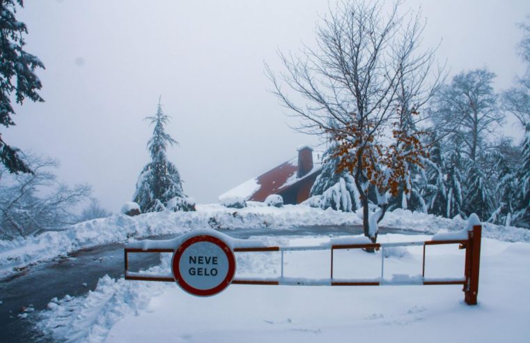 Manteigas alerta para chuva forte, vento intenso e queda de neve