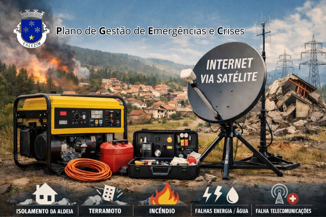 Valezim reforça resposta a situações de calamidade com novo gerador e internet via satélite