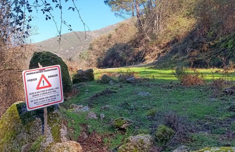 Rota da Caniça temporariamente interditada entre Cabeço do Castro e Cornos do Diabo