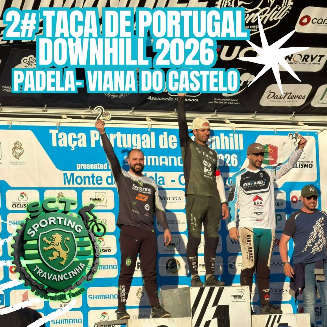 Travancinha em destaque na Taça de Portugal de Downhill com pódios em Viana do Castelo e Porto de Mós