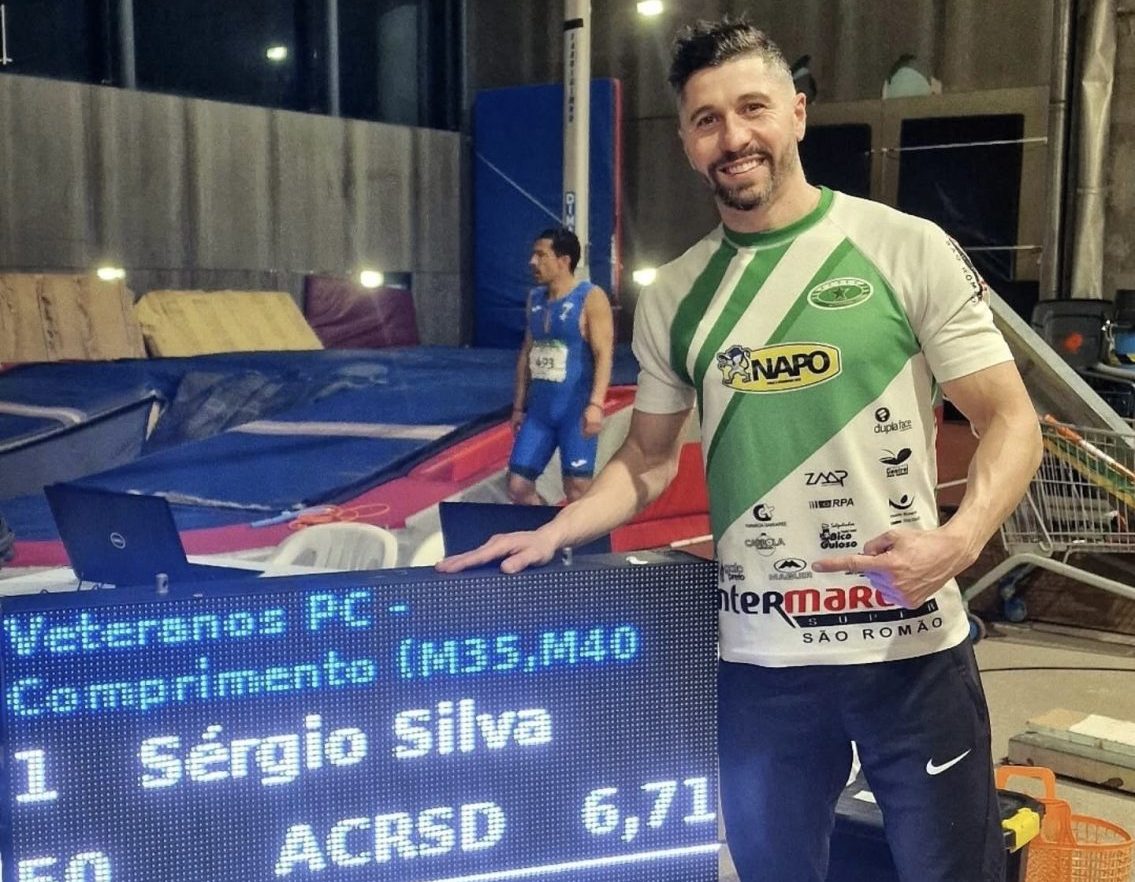 Sérgio Silva convocado para representar Portugal nos Europeus de Veteranos em Pista Curta