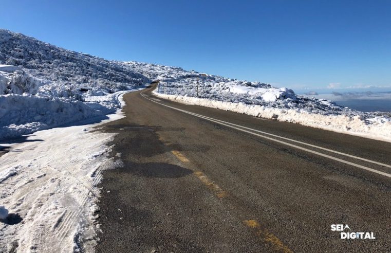Estradas reabertas na Serra da Estrela
