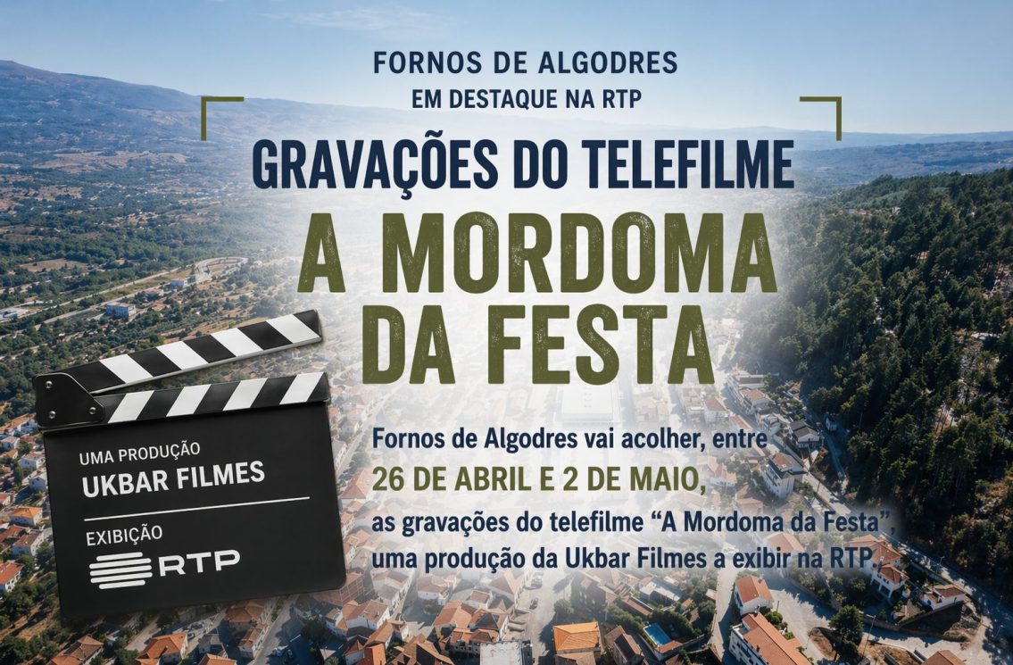 Fornos de Algodres recebe gravação de telefilme da RTP integrado no projeto “Contado por Mulheres”