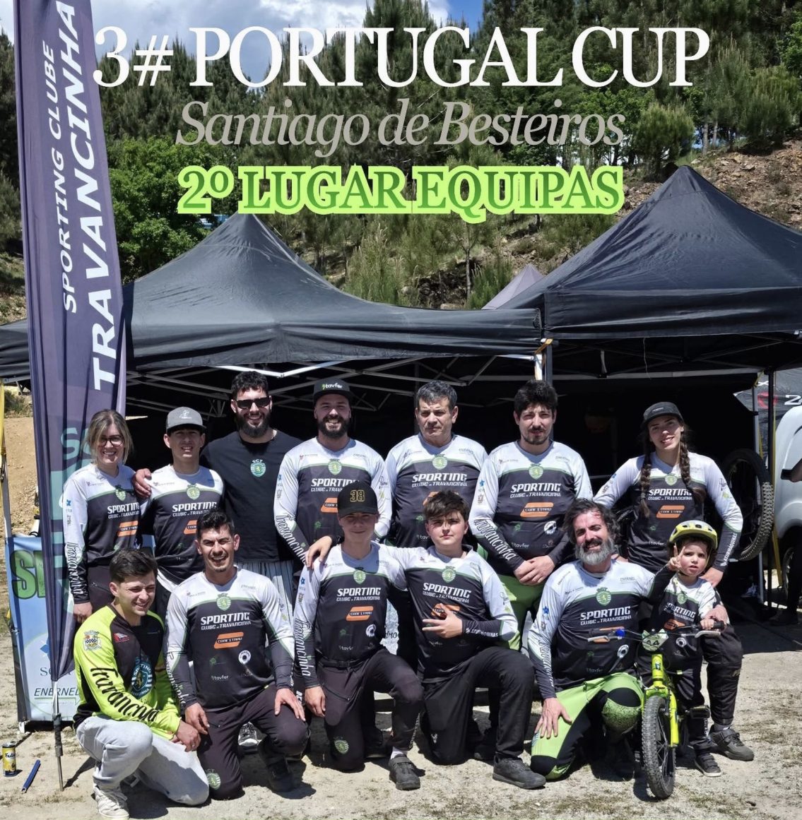 Sporting Clube de Travancinha brilha na Taça de Portugal de Downhill em Santiago de Besteiros