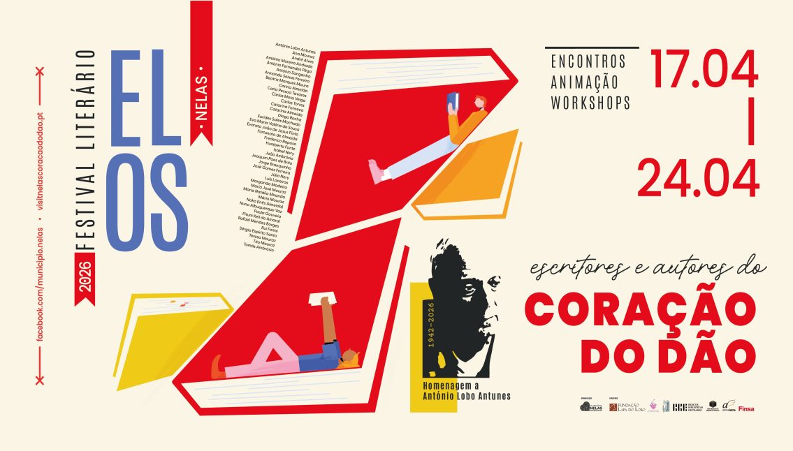 Festival literário “ELOS” regressa a Nelas com oito dias dedicados aos livros e à leitura