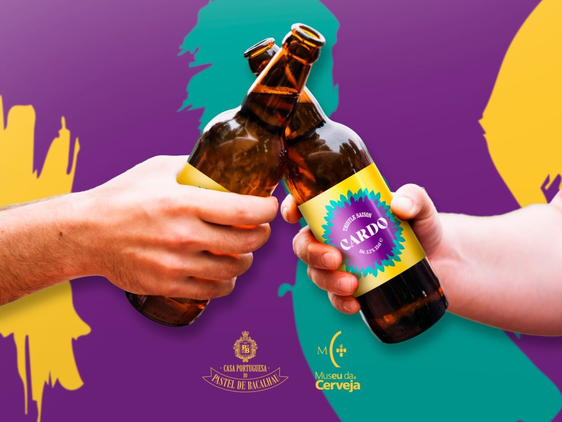 Casa Portuguesa do Pastel de Bacalhau lança cerveja artesanal inspirada no cardo da Serra da Estrela