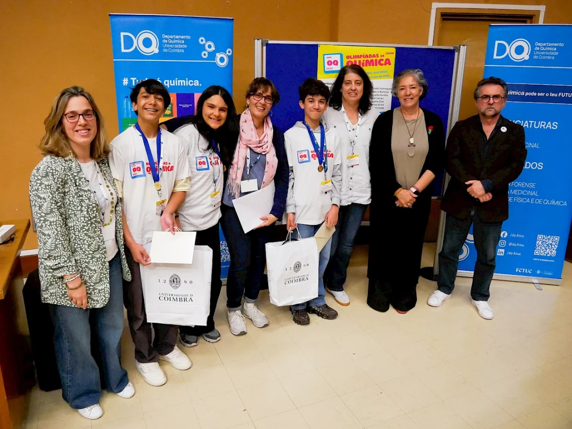Alunos de Seia conquistam título nacional nas Olimpíadas de Química Júnior 2026