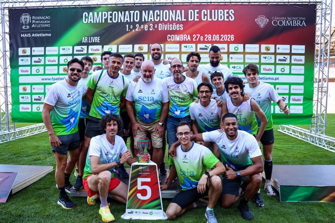 Centro de Atletismo de Seia termina Campeonato Nacional de Clubes da 2ª Divisão no quinto lugar