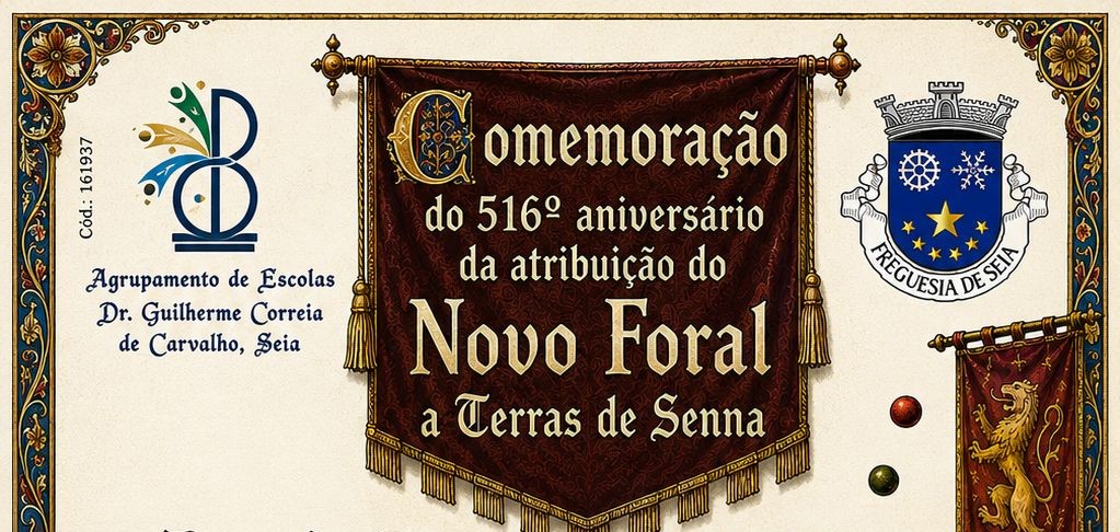 Seia assinala hoje os 516 anos da atribuição do Novo Foral com cortejo, feira renascentista e sarau cultural