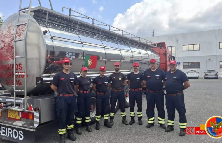 Bombeiros de Seia, São Romão e Loriga integram missão portuguesa de apoio ao combate aos incêndios em Espanha