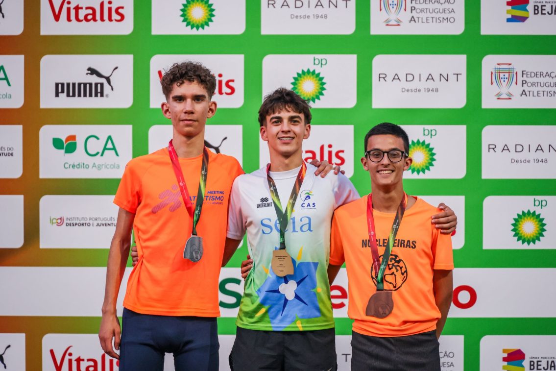 Samuel Rodrigues sagra-se campeão nacional de Sub-18 nos 1.500 metros