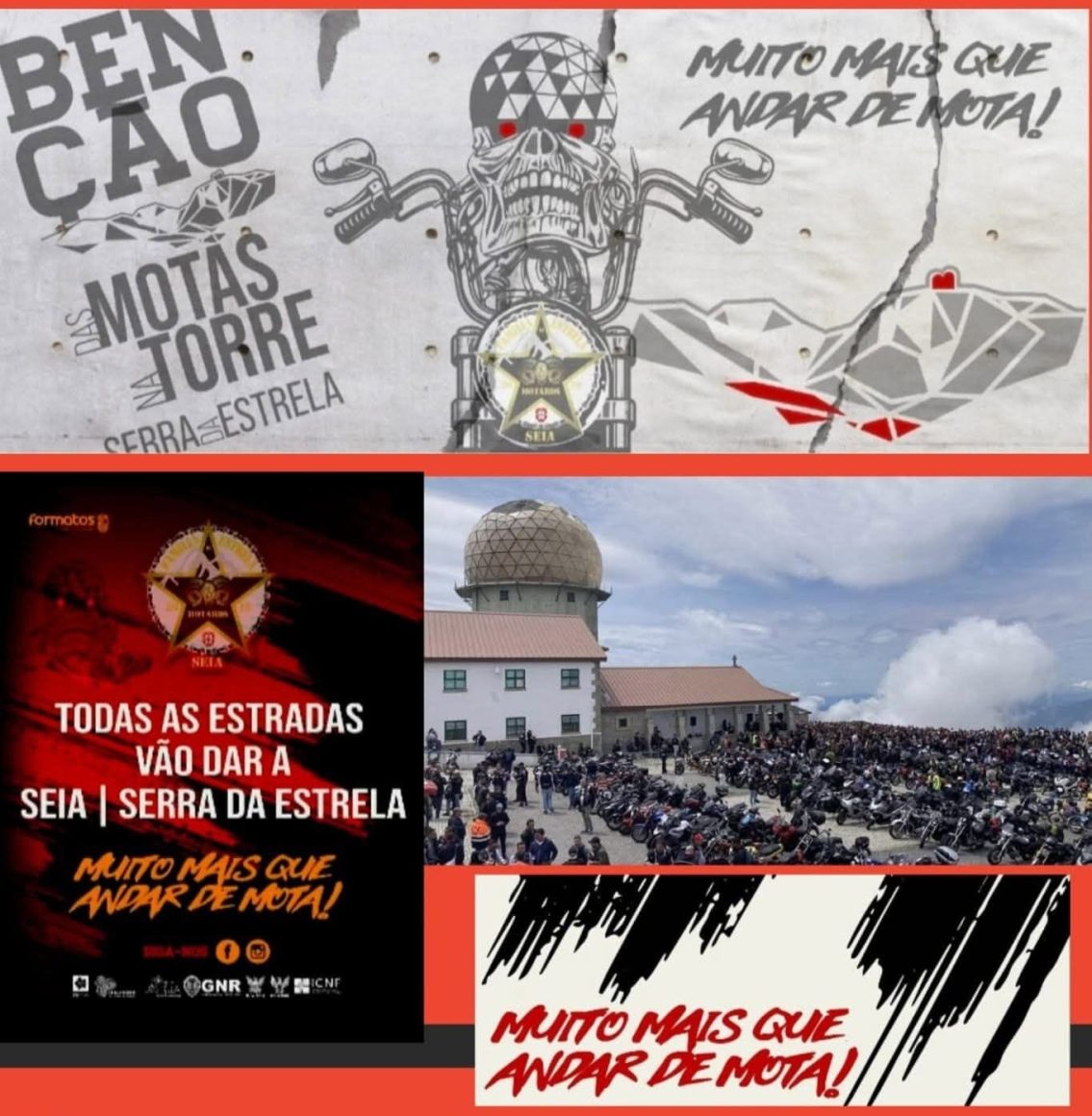 Seia recebe a V Bênção das Motas no Alto da Torre com quatro dias de convívio e celebração motard
