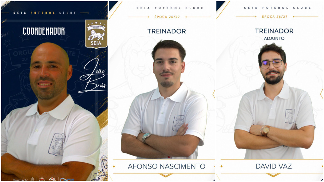Seia FC define estrutura técnica para a nova época com continuidade de Afonso Nascimento e regresso de João Brás