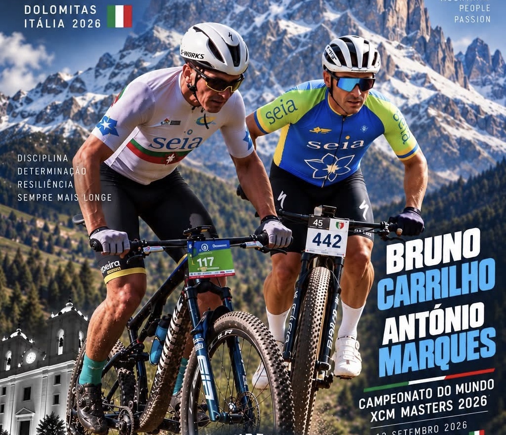 Bruno Carrilho e António Marques levam o BTT Seia ao Campeonato do Mundo