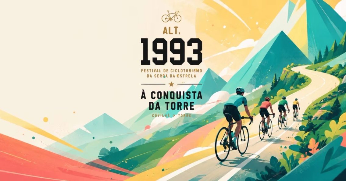 1993 ciclistas partem da Covilhã à conquista da Torre